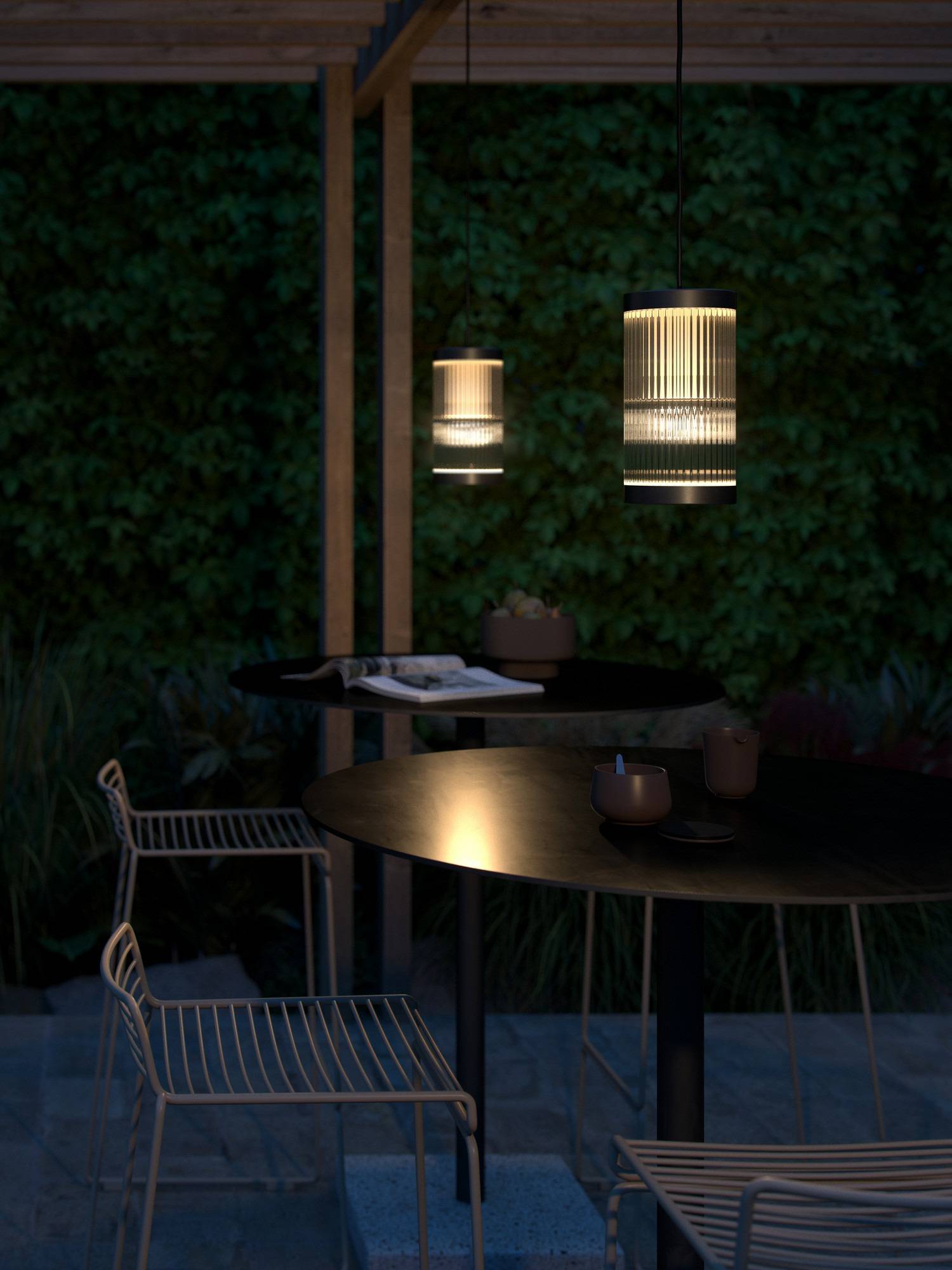 Suspension d'extérieur Coupar au design contemporain par Nordlux