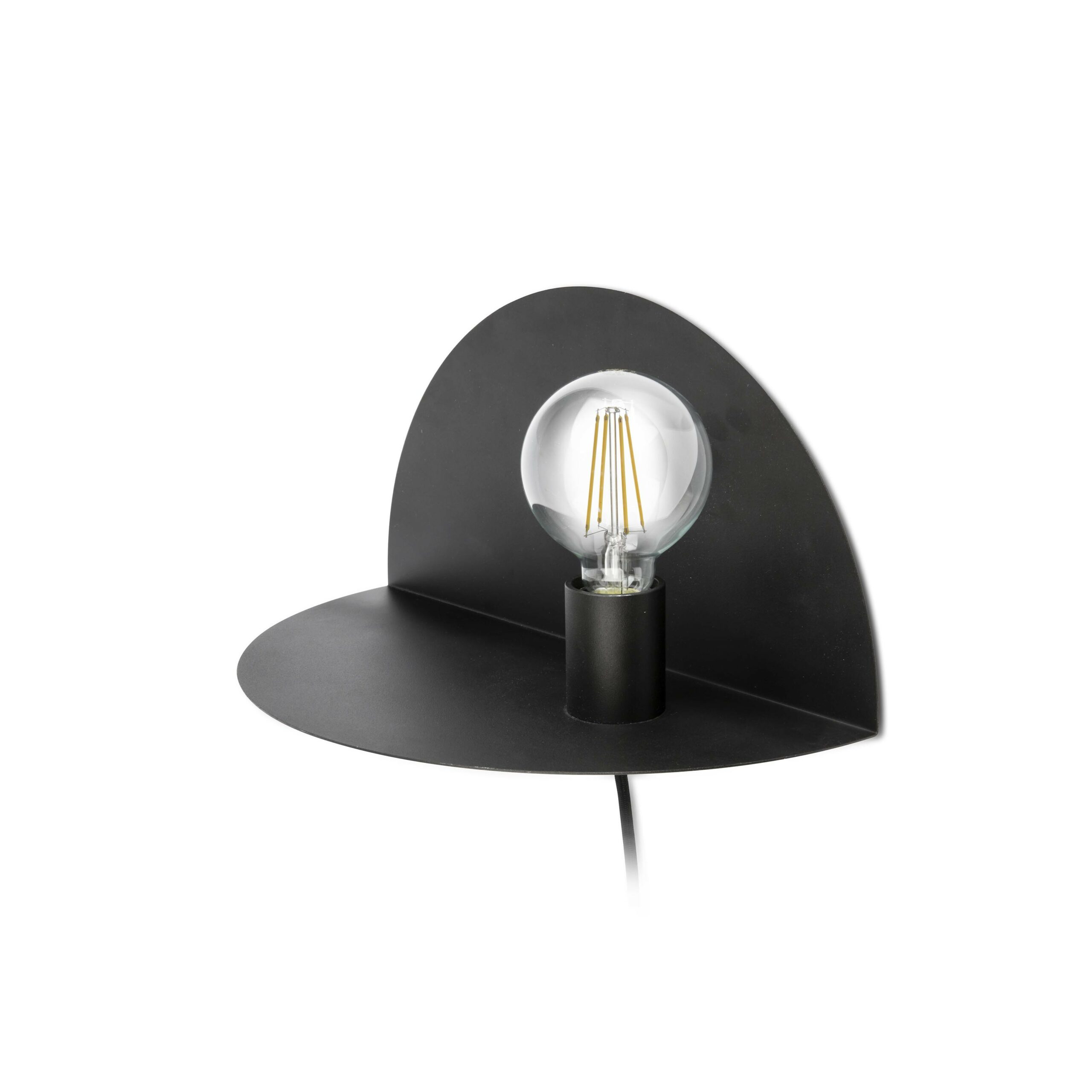 Applique / étagère design Room noir au design moderne et minimaliste par Goula Figuera