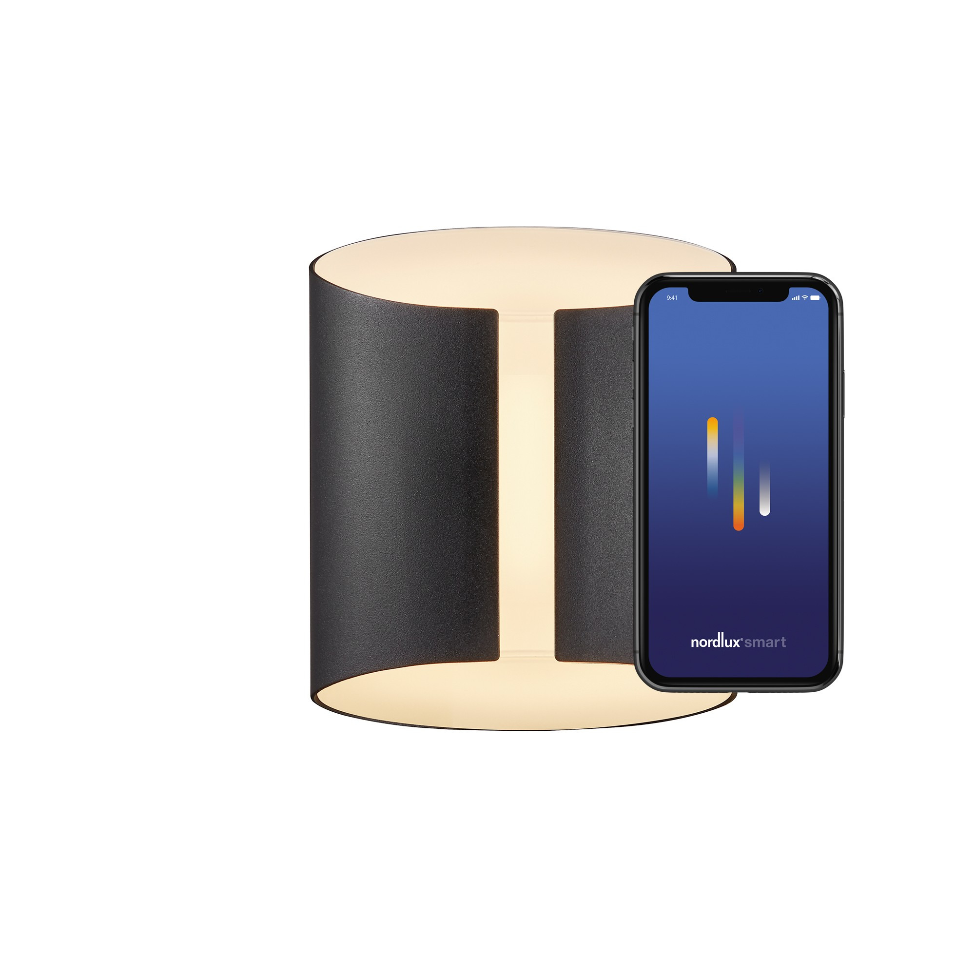 Applique d'extérieur Grip Smart au design contemporain par Nordlux