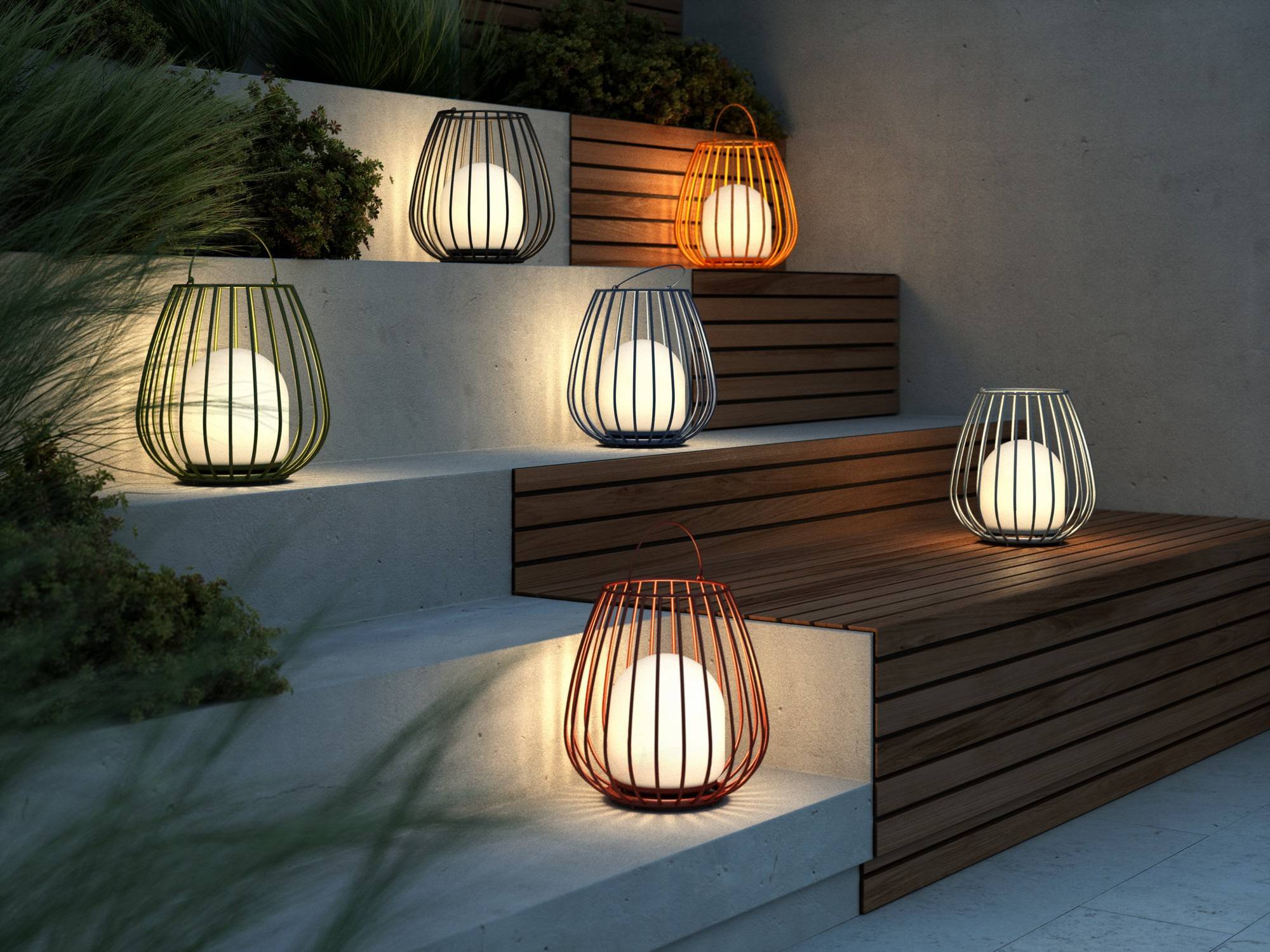 Lampe à poser d'extérieur Jim To Go au design contemporain par Nordlux Lampe à poser d'extérieur Jim To Go au design contemporain par Nordlux