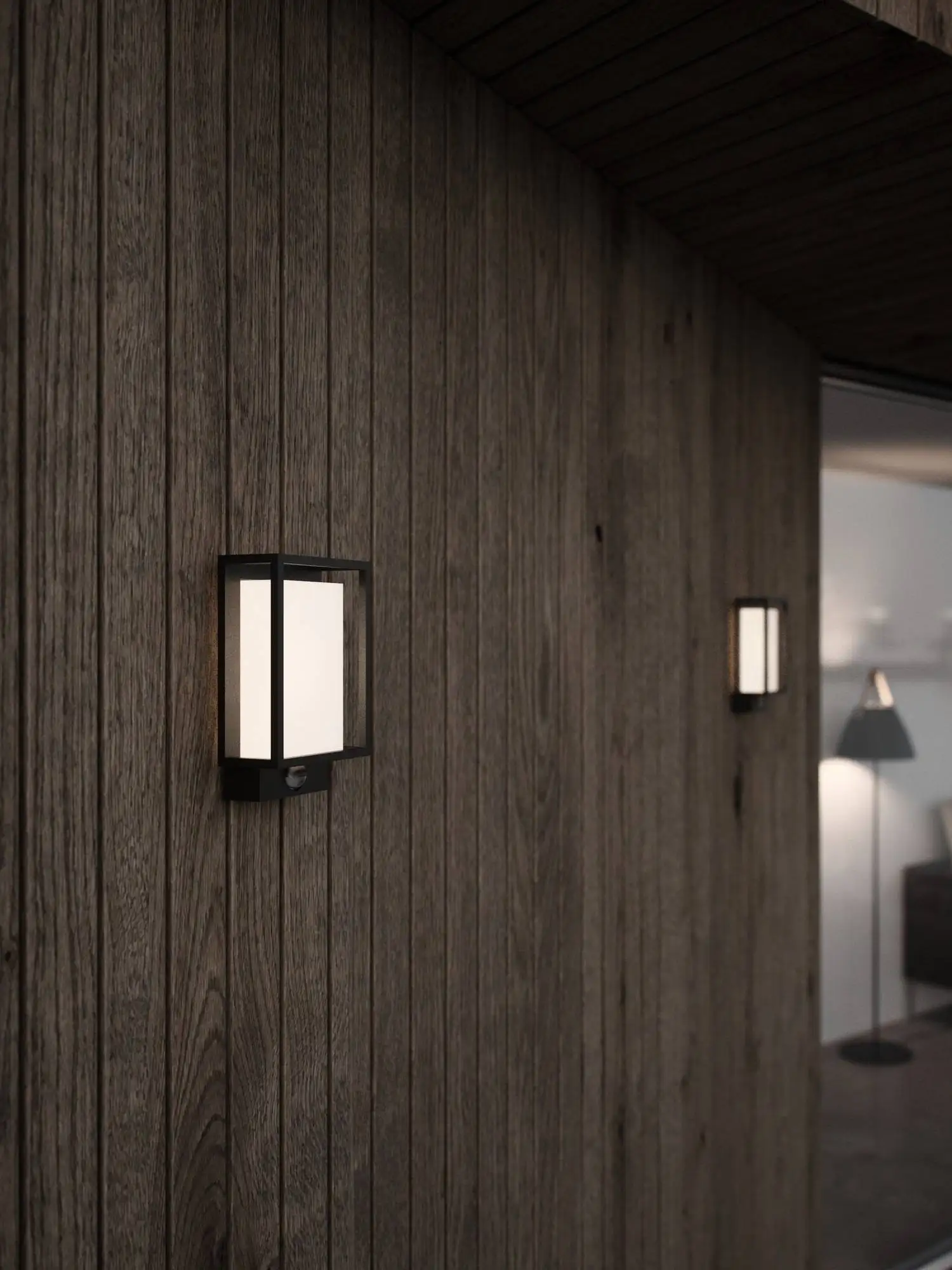 Applique d'extérieur Nestor sensor au design contemporain par Nordlux Applique d'extérieur Nestor sensor au design contemporain par Nordlux