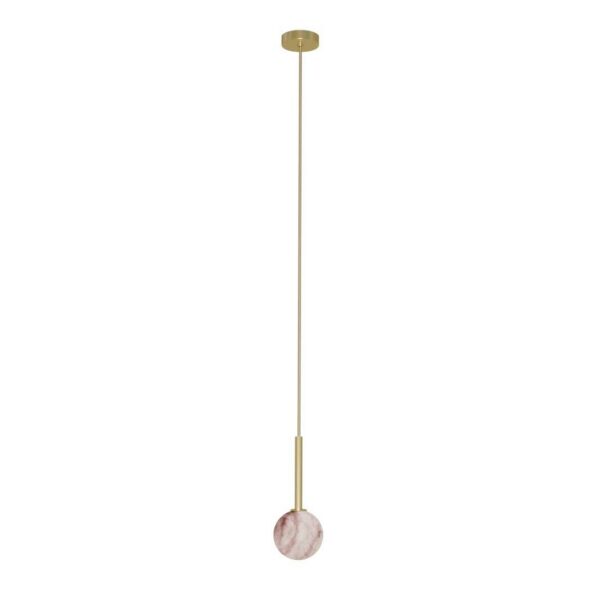 Suspension Royal base en laiton par Robin Lamps