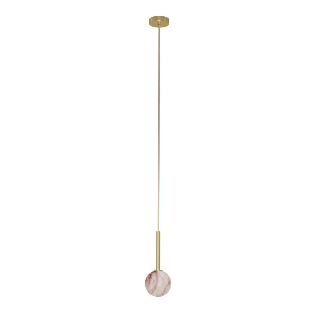 Suspension Royal base en laiton par Robin Lamps