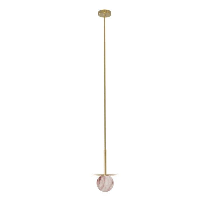 Suspension Royal base en laiton par Robin Lamps