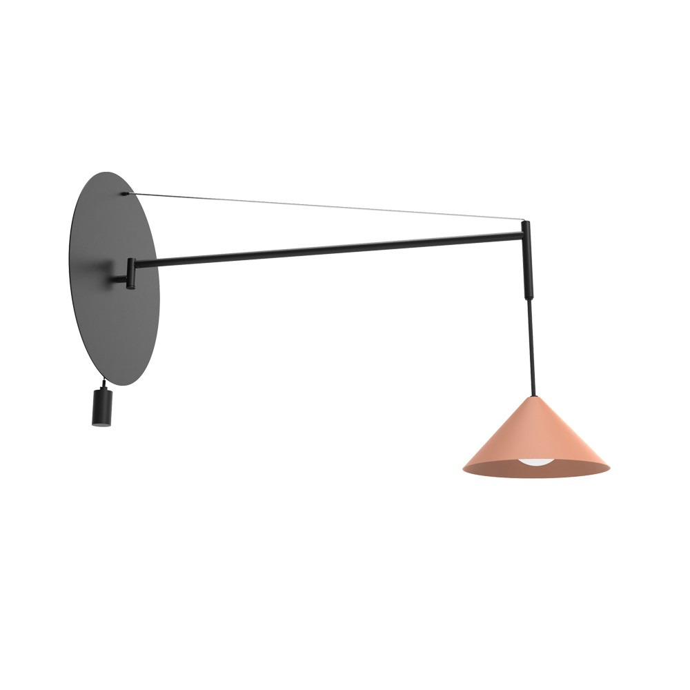Applique murale Roma en aluminium par Robin Lamps