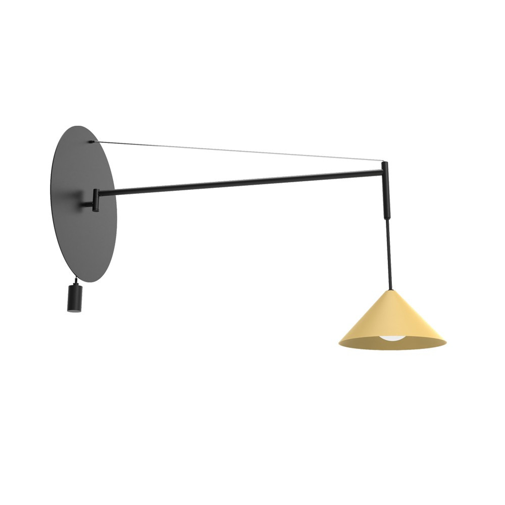 Applique murale Roma en aluminium par Robin Lamps