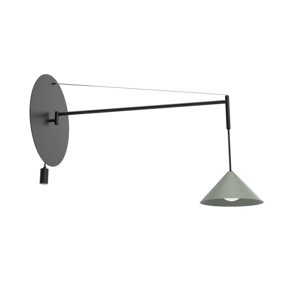 Applique murale Roma en aluminium par Robin Lamps