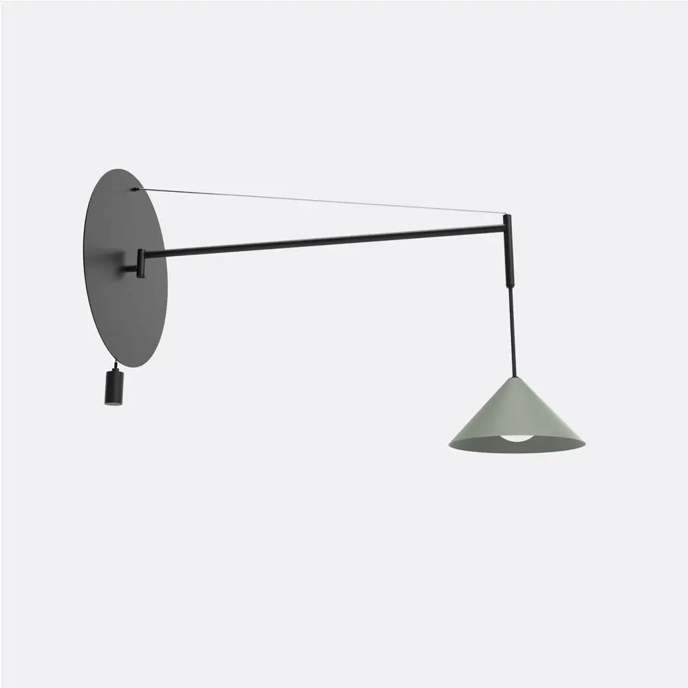 Applique murale Roma en aluminium par Robin Lamps