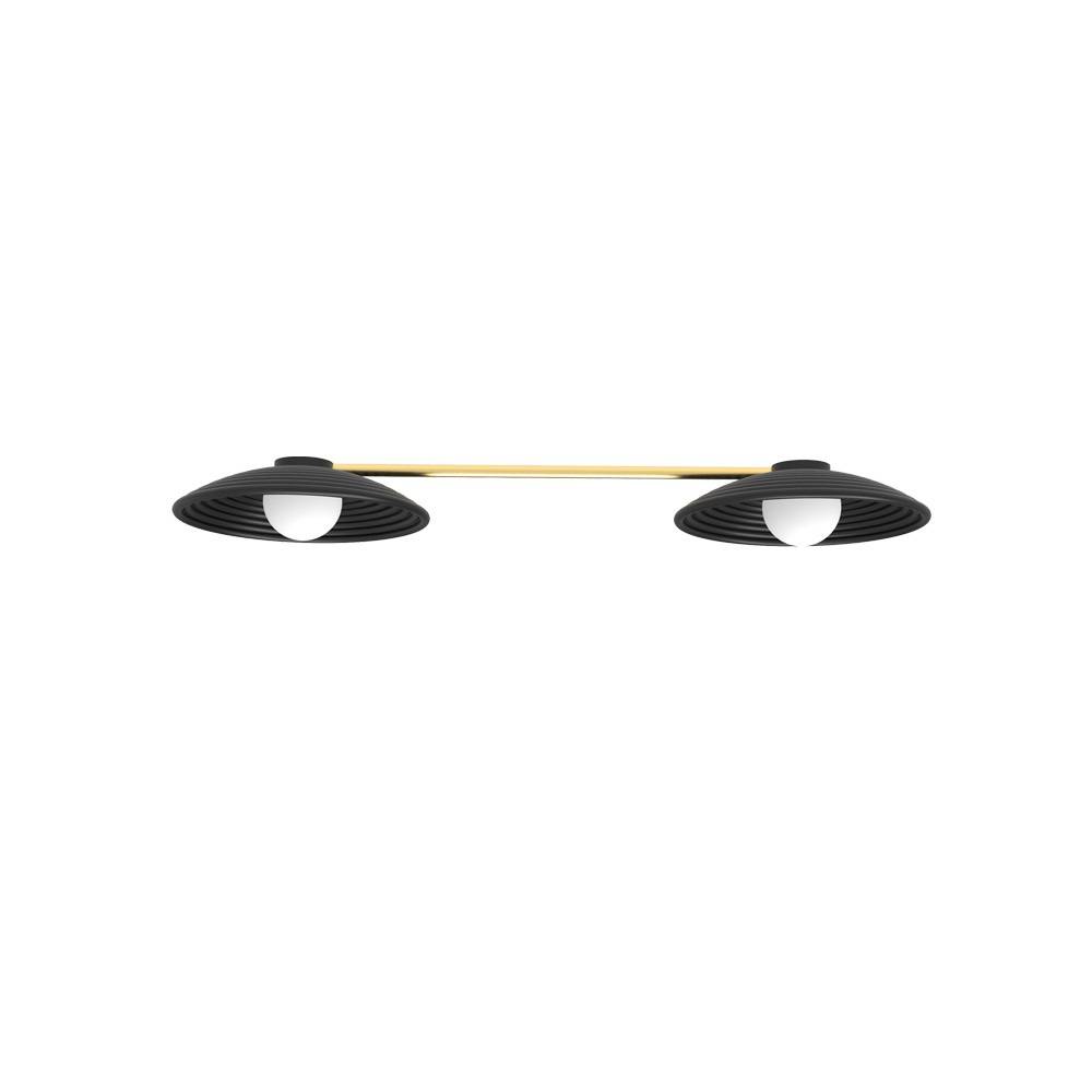 Plafonnier Randa duo structure en aluminium par Robin Lamps