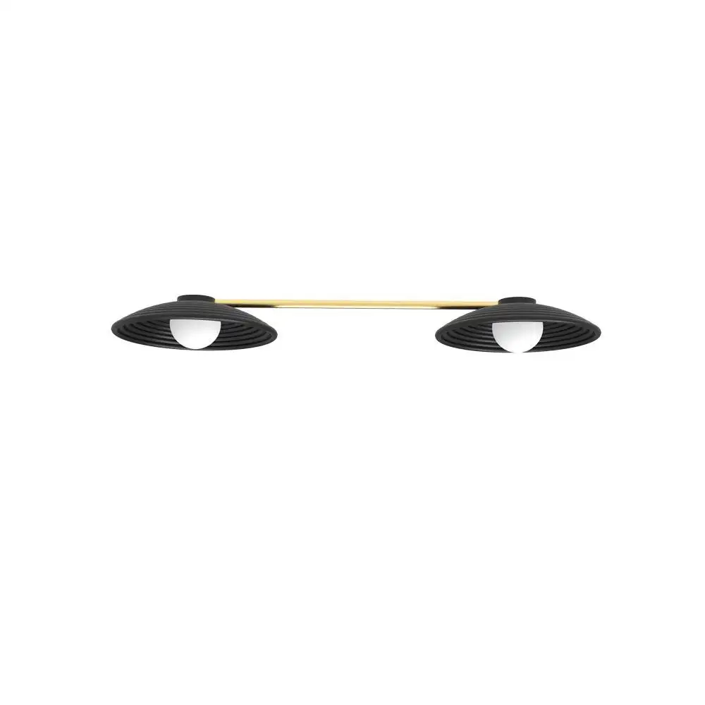 Plafonnier Randa duo structure en aluminium par Robin Lamps