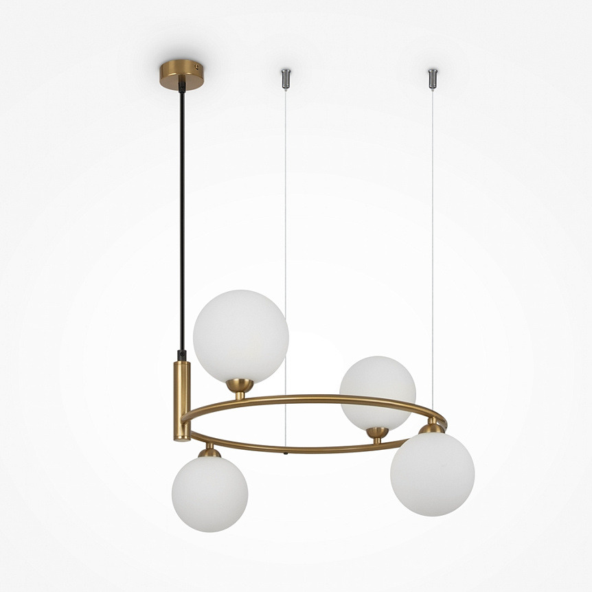 Suspension Ring 4 en métal au design moderne par Maytoni Suspension Ring 4 en métal au design moderne par Maytoni
