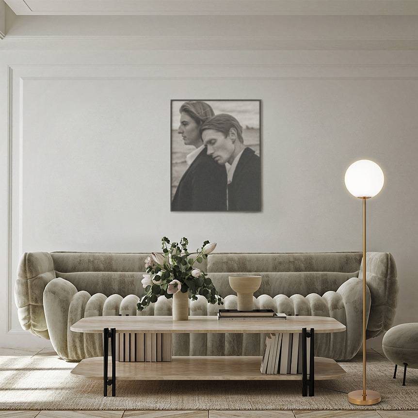 Lampadaire Ring par Maytoni Lampadaire Ring par Maytoni