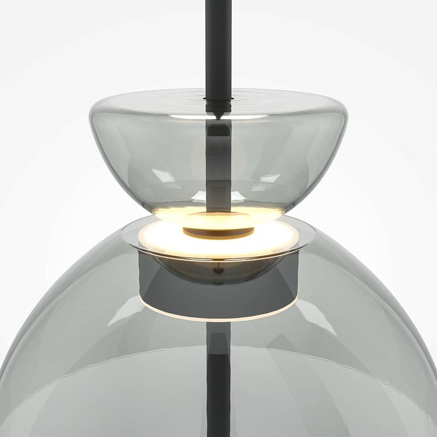 Suspension Bangkok 2 en verre par Maytoni