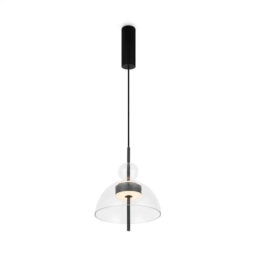 Suspension Bangkok 3 en verre par Maytoni