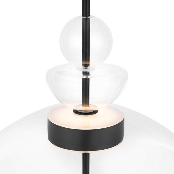 Suspension Bangkok 5 en verre par Maytoni