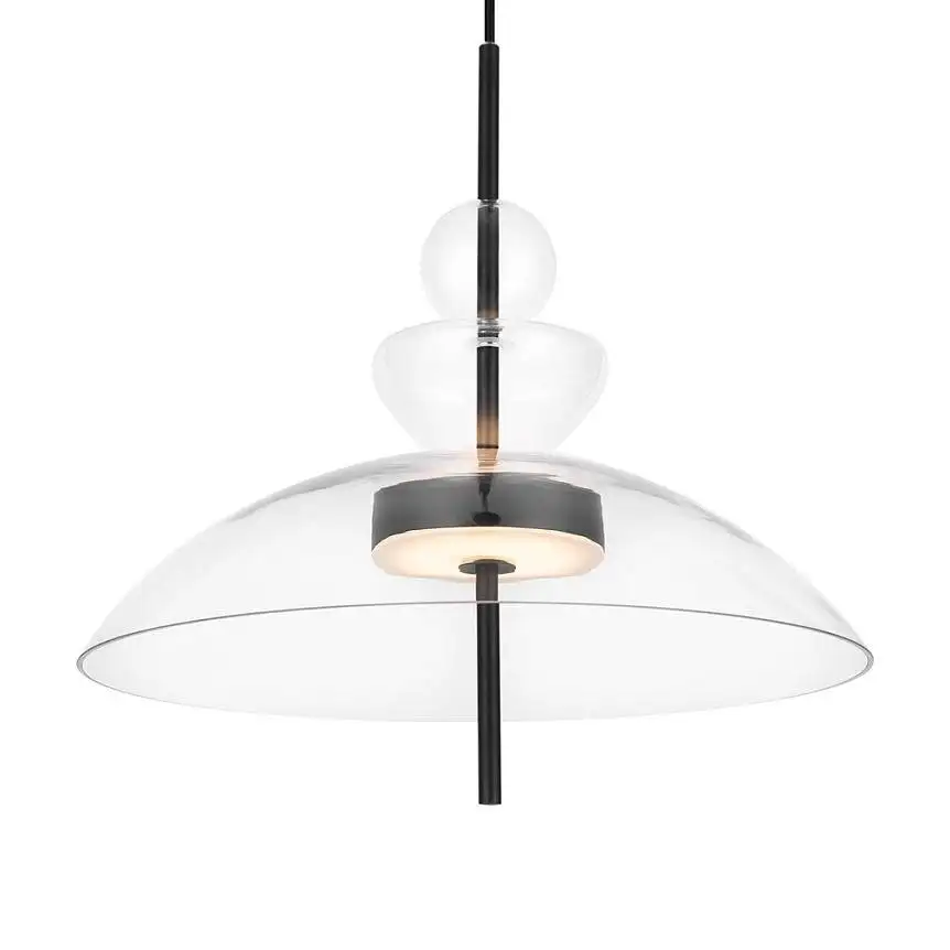 Suspension Bangkok 5 en verre par Maytoni