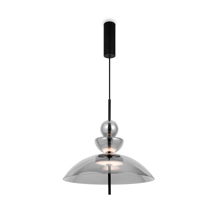 Suspension Bangkok 6 en verre par Maytoni