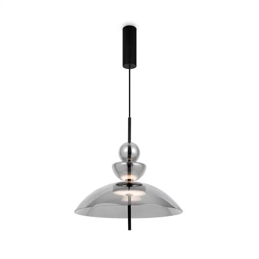 Suspension Bangkok 6 en verre par Maytoni