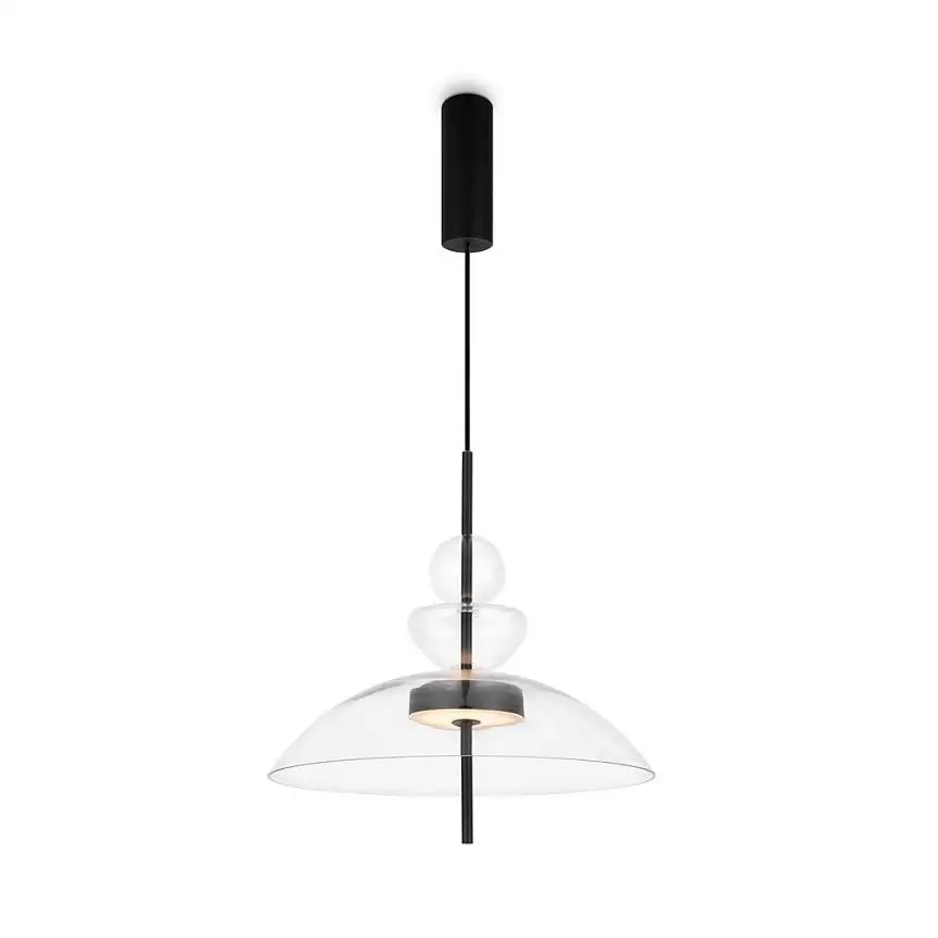 Suspension Bangkok 5 en verre par Maytoni