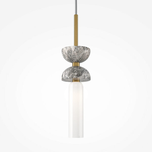 Suspension Kyoto Marbre en verre et marbre par Maytoni