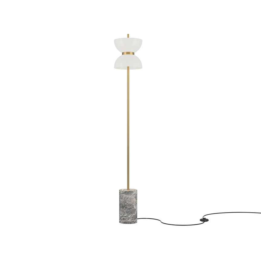 Lampadaire Kyoto en verre et marbre par Maytoni