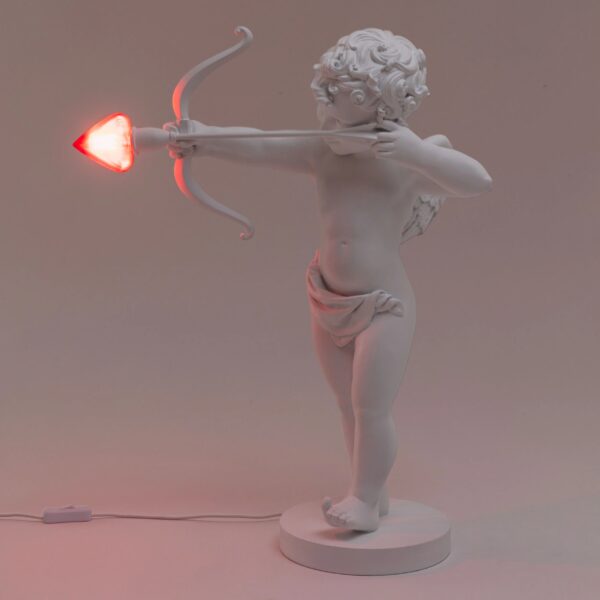Lampe à poser Cupid en résine par Uto Balmoral x Seletti
