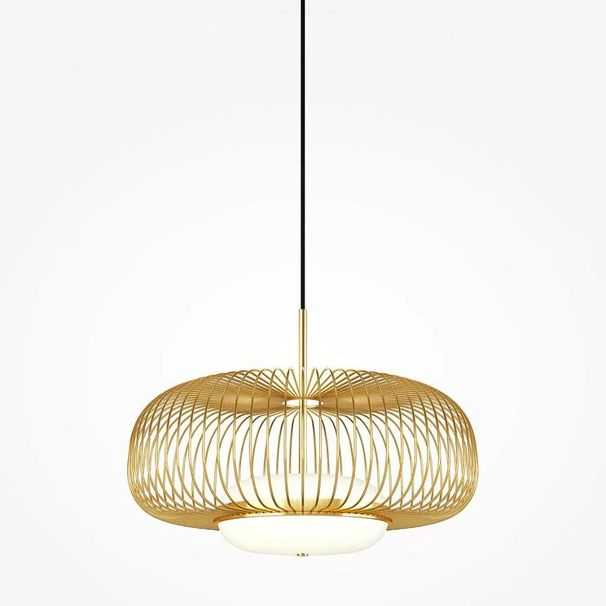 Suspension Levitation en métal doré au design moderne par Maytoni Suspension Levitation en métal doré au design moderne par Maytoni