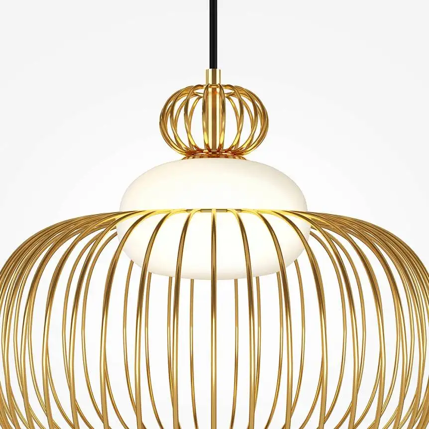 Suspension Levitation en métal doré au design moderne par Maytoni Suspension Levitation en métal doré au design moderne par Maytoni