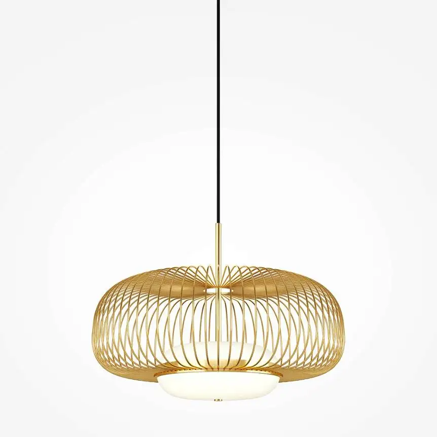 Suspension Levitation en métal doré au design moderne par Maytoni Suspension Levitation en métal doré au design moderne par Maytoni
