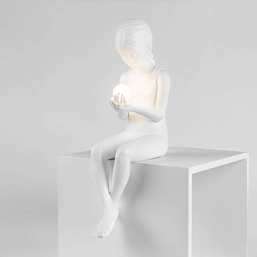 Lampe de table Innerglow Girl par Marcantonio X Seletti