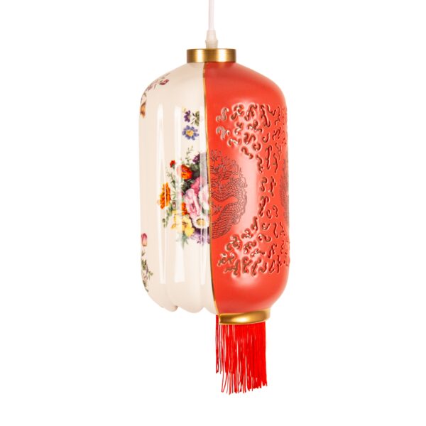 Suspension Inalda en porcelaine par CTRLZACK x Seletti