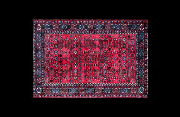 Tapis design Burnt Always win par Loredana Longo x Seletti