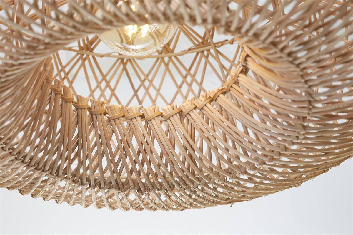 Plafonnier Arizona en rotin au design naturel par Good & Mojo