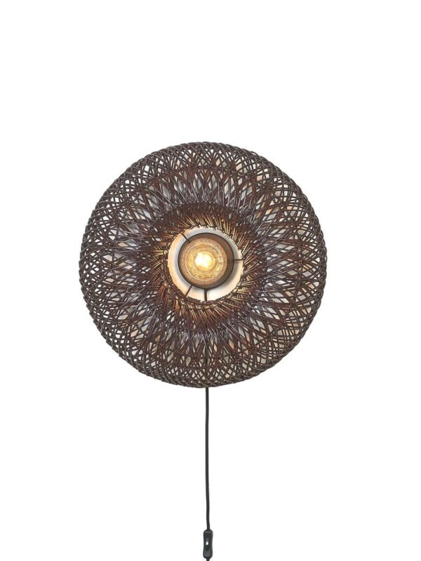 Applique murale Arizona en rotin au design naturel par Good & Mojo
