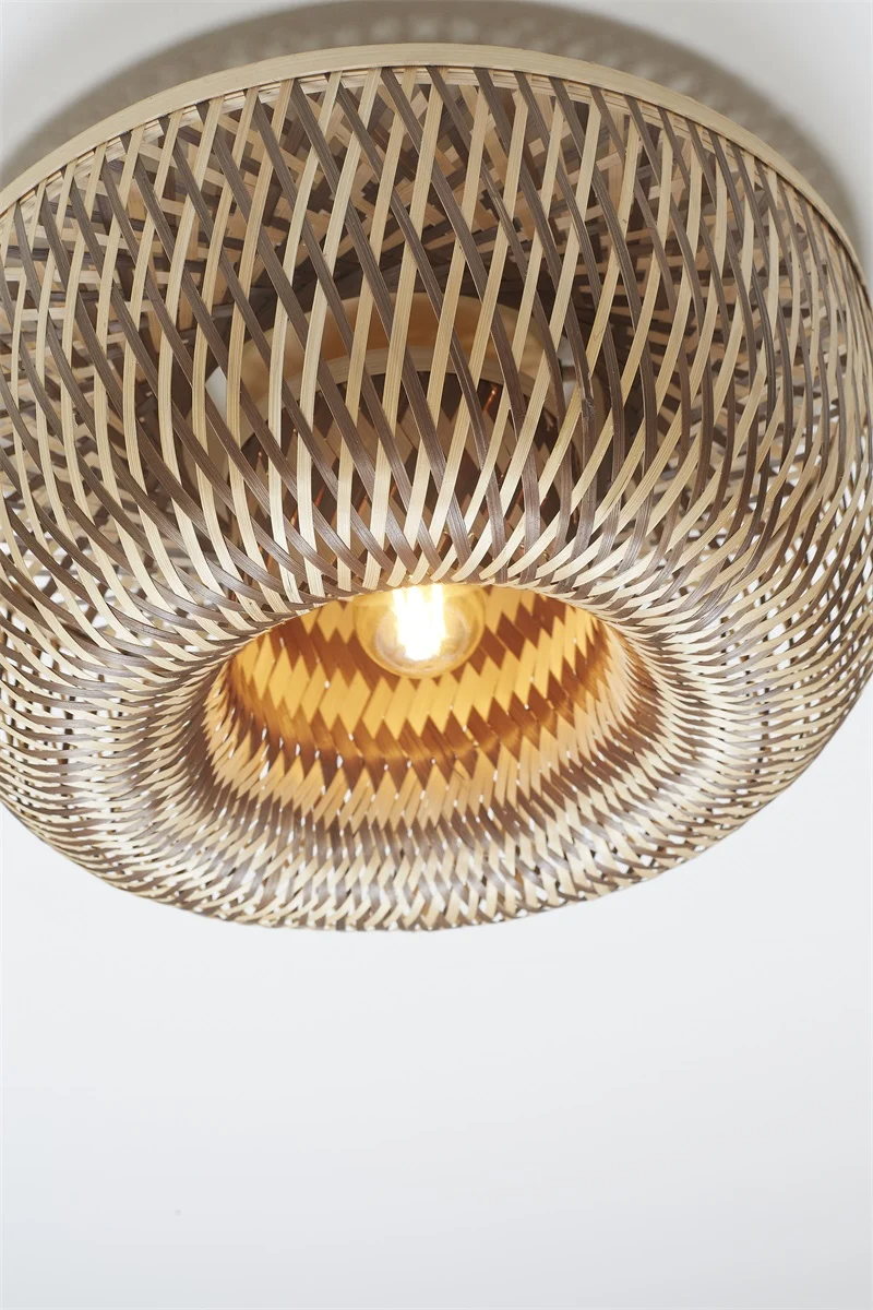 Plafonnier Barbados en bambou tissé au design naturel par Good & Mojo Plafonnier Barbados en bambou tissé au design naturel par Good & Mojo