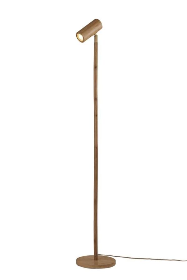 Lampadaire Java en bamboo au design naturel par Good & Mojo