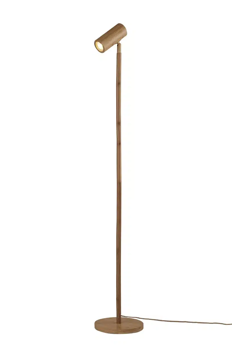 Lampadaire Java en bamboo au design naturel par Good & Mojo