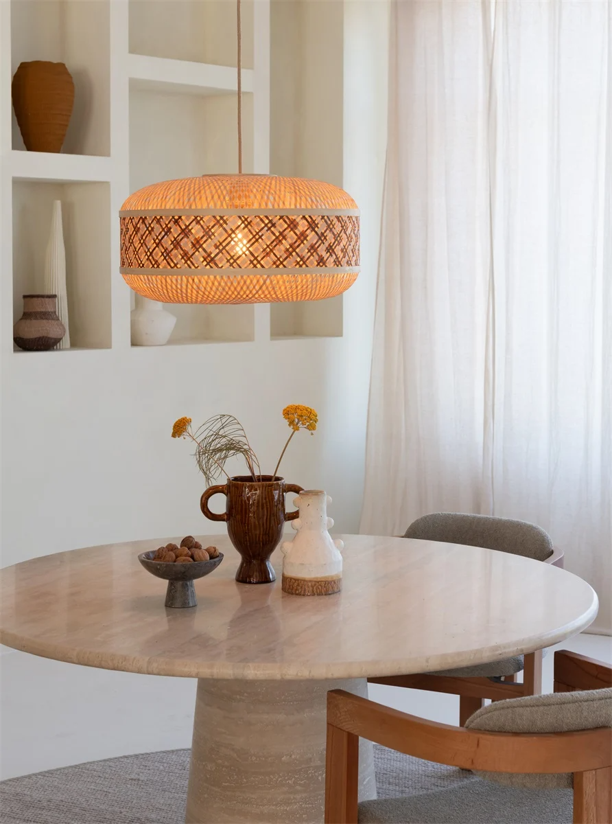 Suspension Langkawi en bamboo au design naturel par Good & Mojo