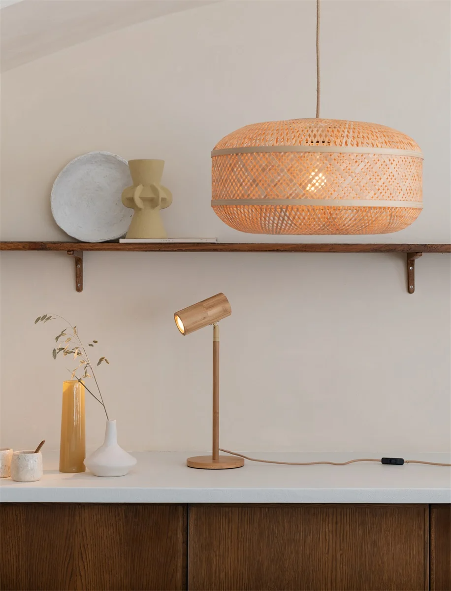 Suspension Langkawi en bamboo au design naturel par Good & Mojo