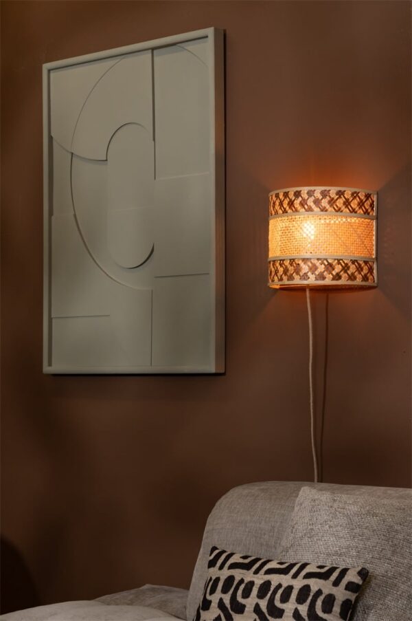 Applique murale Langkawi en bamboo au design naturel par Good & Mojo