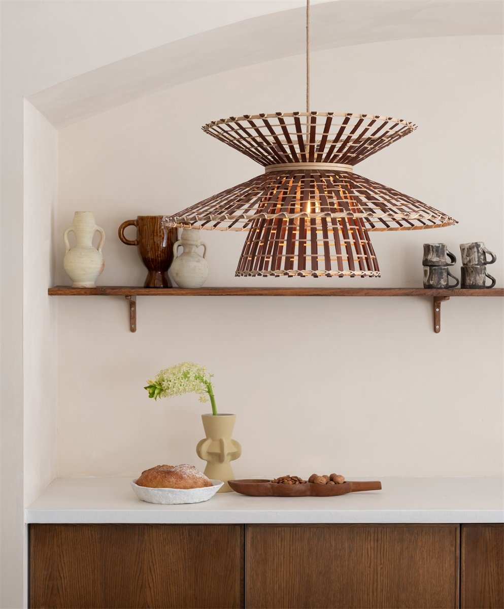 Suspension Machu Picchu en bamboo au design naturel par Good & Mojo Suspension Machu Picchu en bamboo au design naturel par Good & Mojo