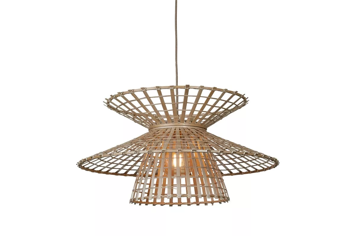 Suspension Machu Picchu en bamboo au design naturel par Good & Mojo