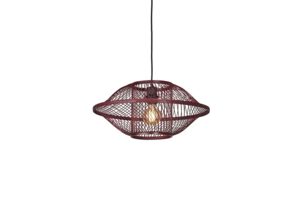 Luminaire bambou : suspensions et lampes en bambou naturel Suspension Maui en bamboo au design naturel par Good & Mojo