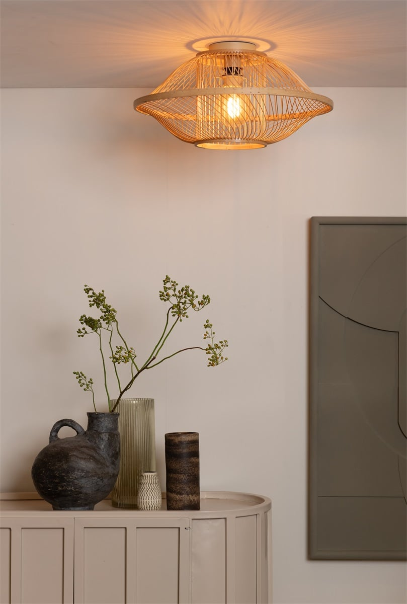 Plafonnier Maui en bamboo au design naturel par Good & Mojo Plafonnier Maui en bamboo au design naturel par Good & Mojo