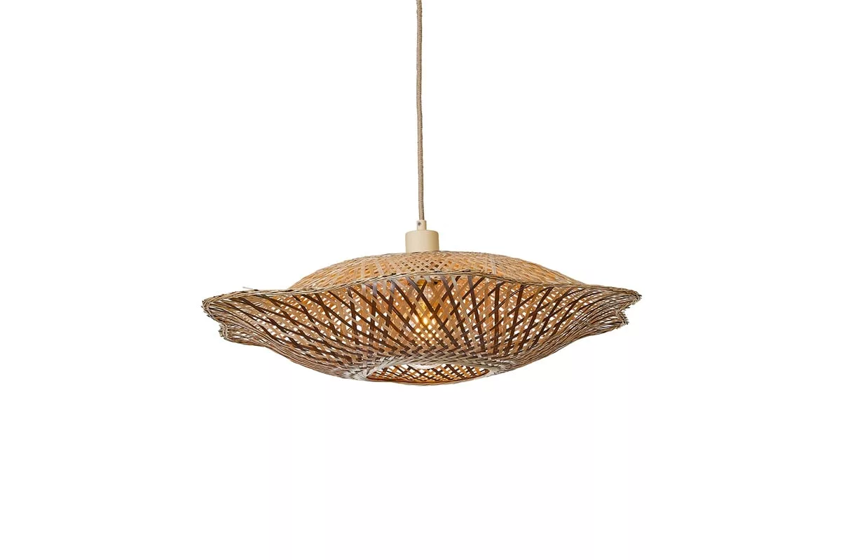Suspension Madura en bamboo au design naturel par Good & Mojo