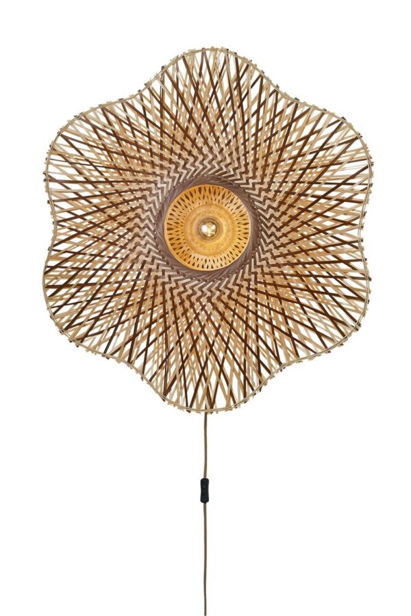 Applique Madura en bamboo au design naturel par Good & Mojo