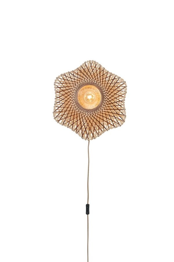 Applique Madura en bamboo au design naturel par Good & Mojo