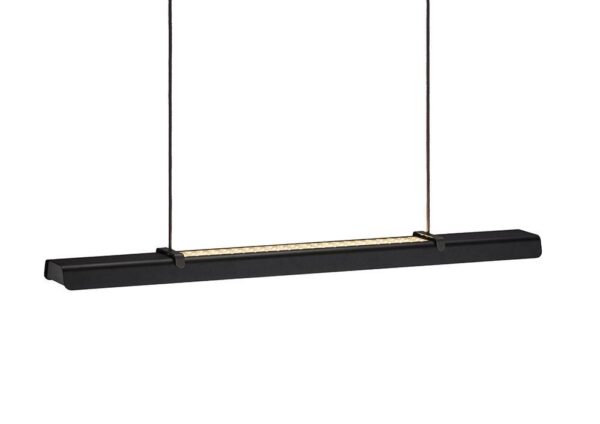 Suspension linéaire Fold G2 dimmable avec éclairage haut et bas au design contemporain par Belid