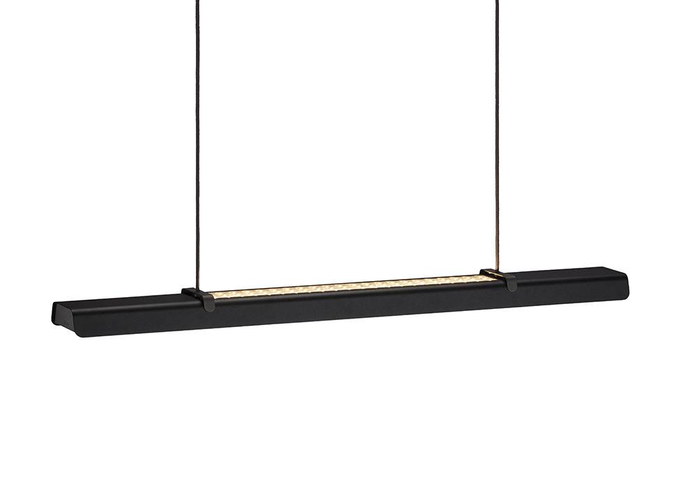 Suspension linéaire Fold G2 dimmable avec éclairage haut et bas au design contemporain par Belid