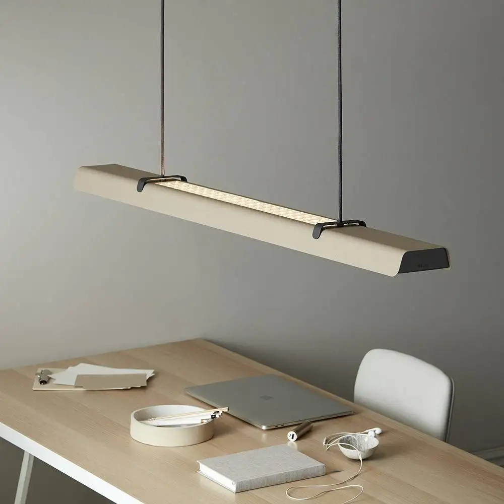 Suspension linéaire Fold G2 dimmable avec éclairage haut et bas au design contemporain par Belid Suspension linéaire Fold G2 dimmable avec éclairage haut et bas au design contemporain par Belid